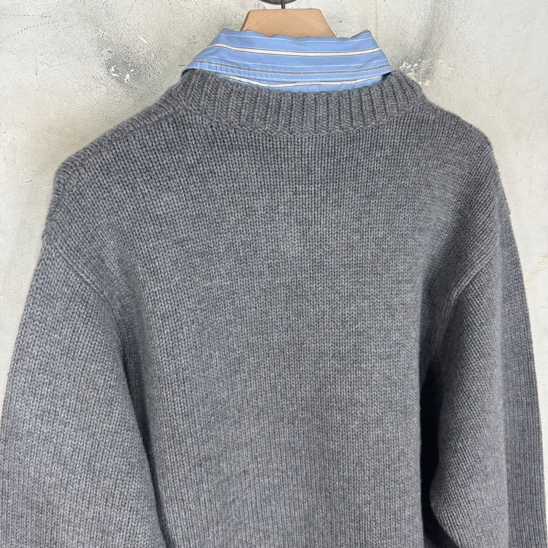 Balenciaga Layered Shirt Sweater