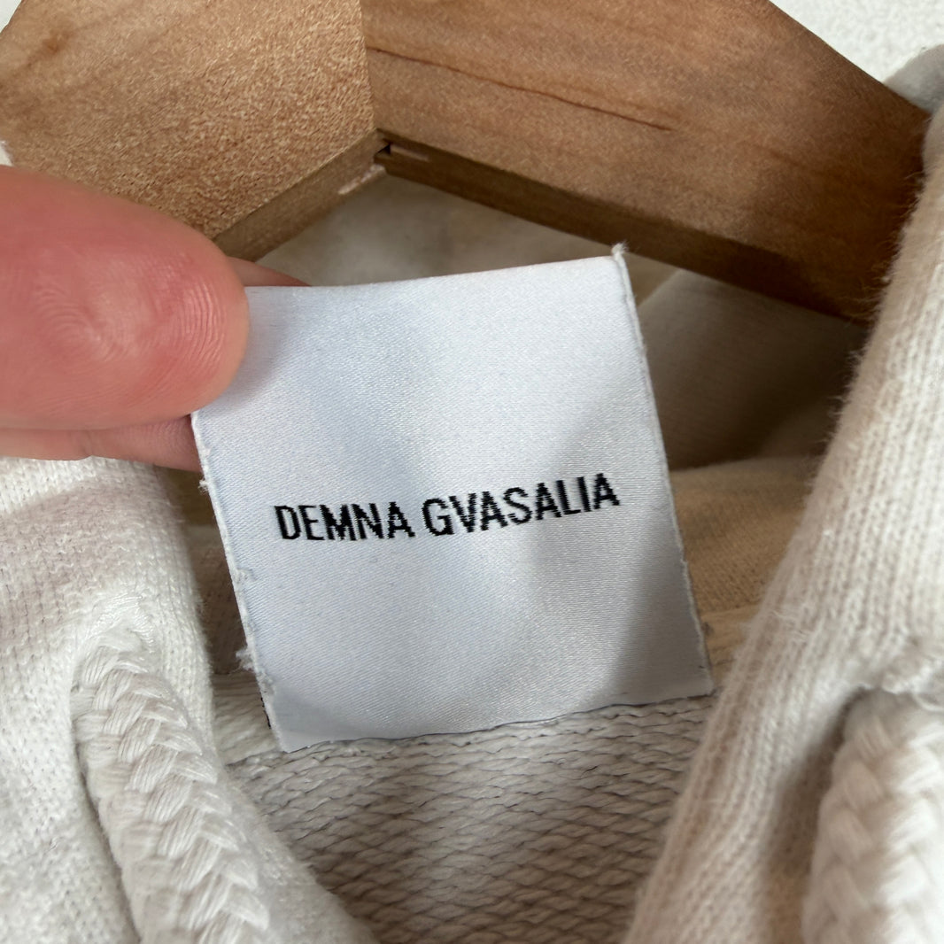 Vetements White Antwerpen Hoodie