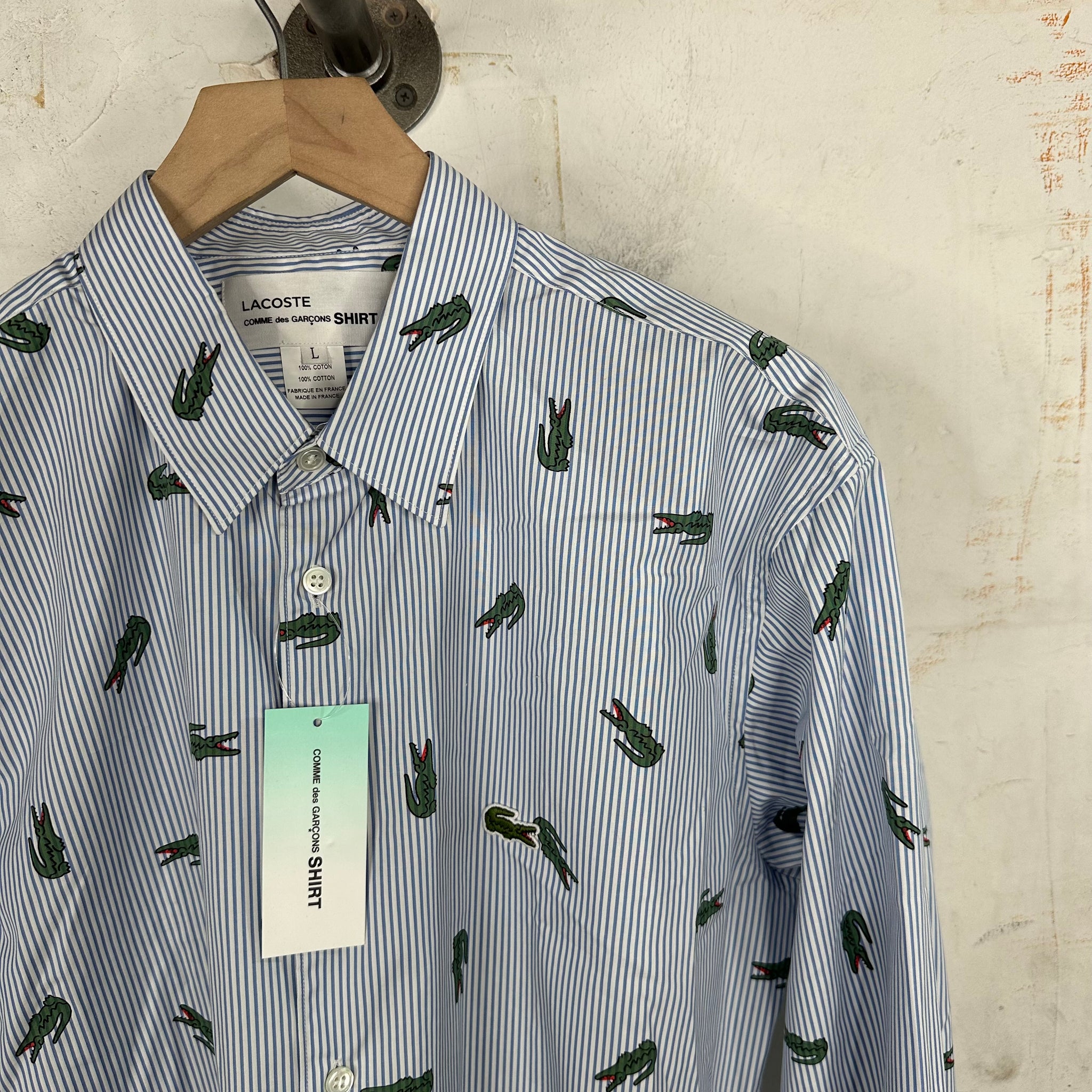 Comme Des Garçons x Lacoste Alligator Shirt