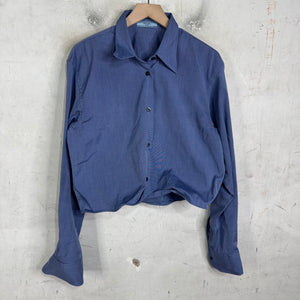 Prada Runway Blue Wired Shirt
