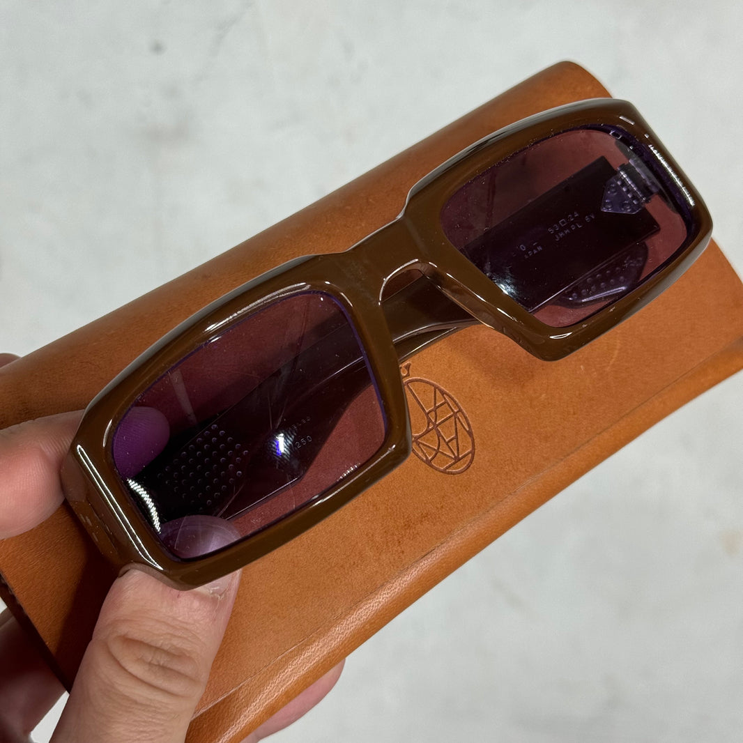 Jacques Marie Mage Brown Apollo Sunglasses