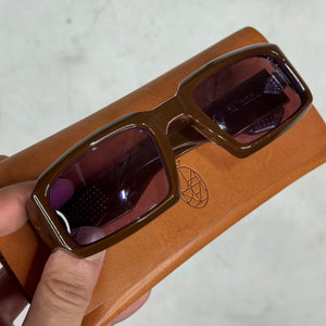 Jacques Marie Mage Brown Apollo Sunglasses
