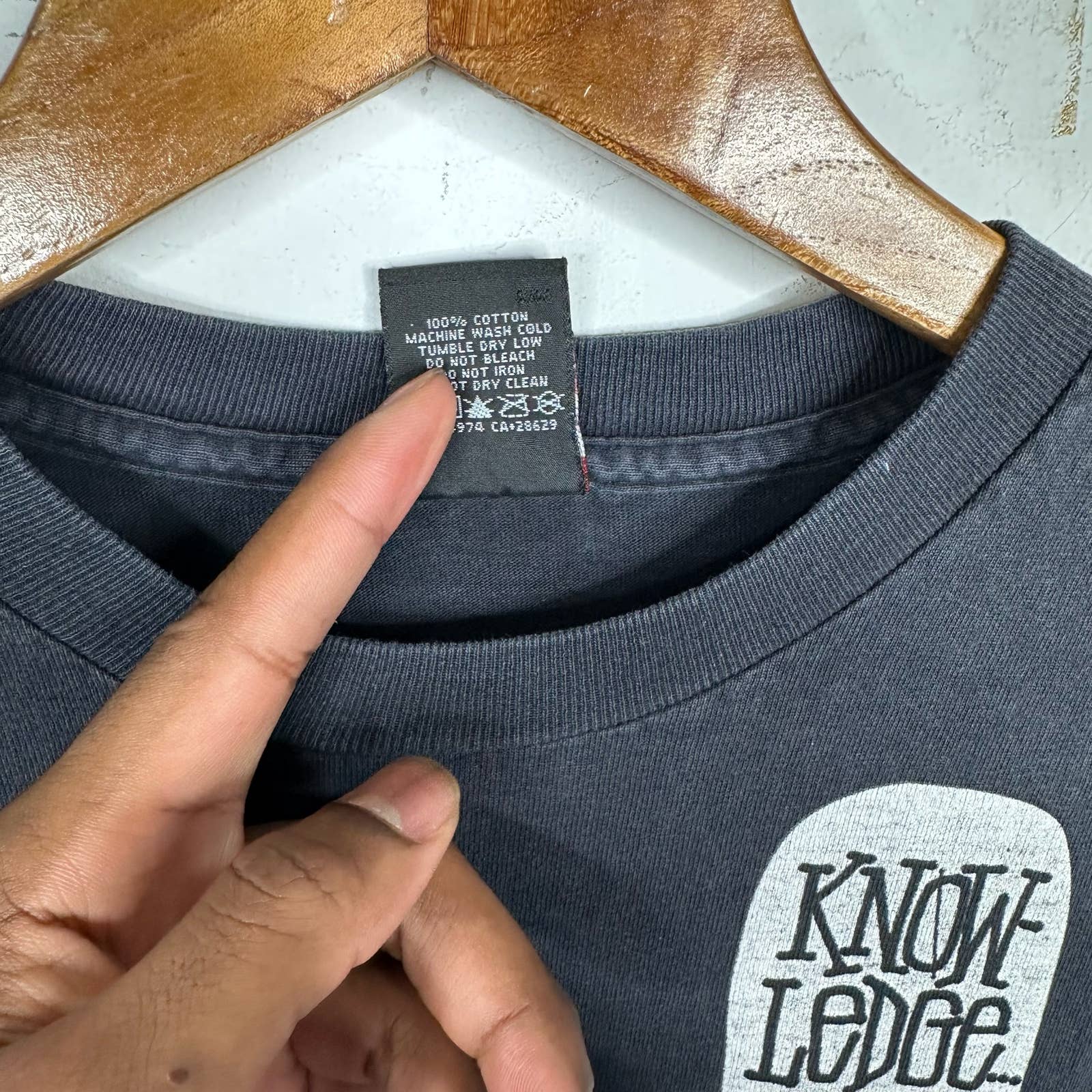 Vintage Stussy Knowledge T-Shirt