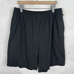 Balenciaga Perforated Cotton Shorts