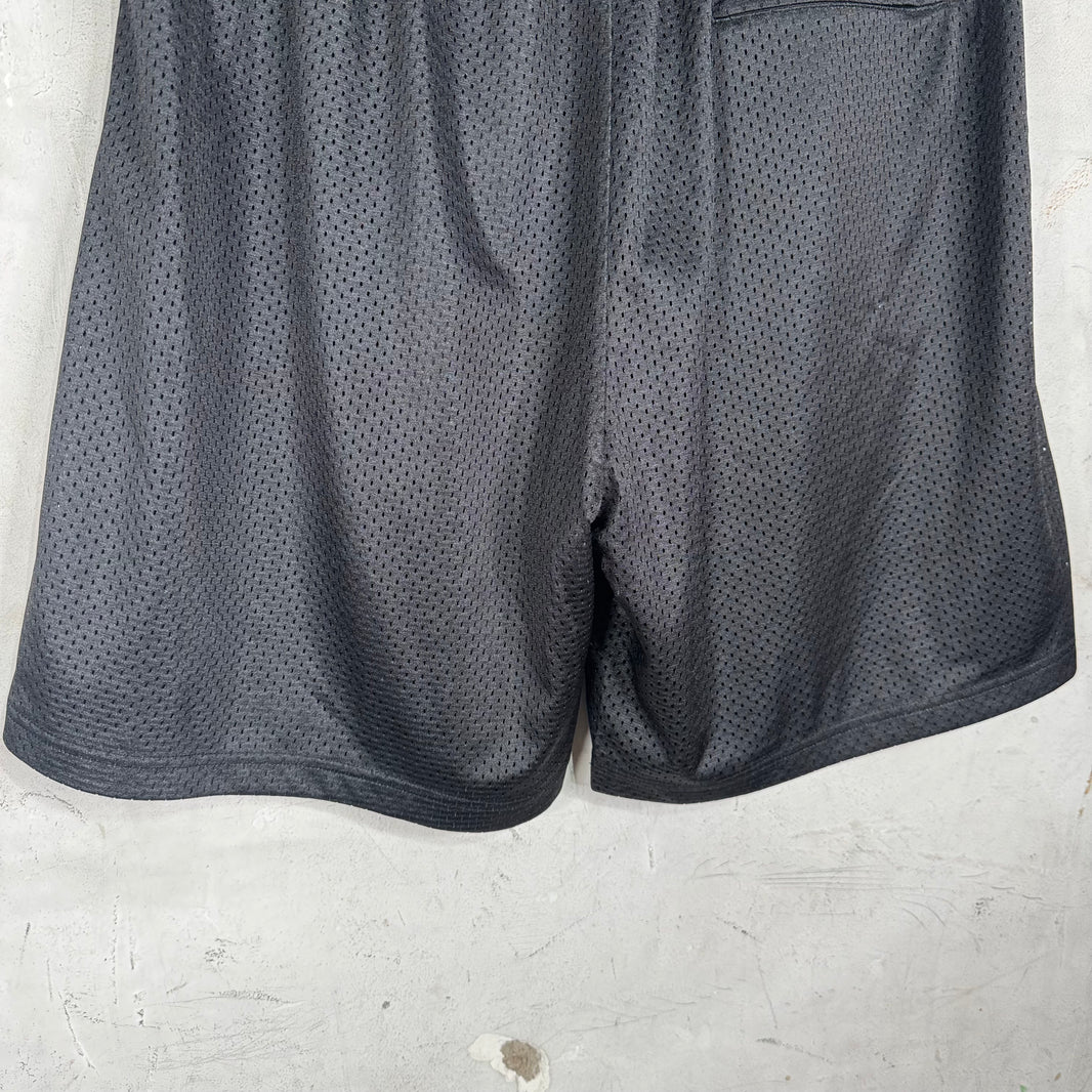 Supreme Rhinestone Script Mesh Shorts