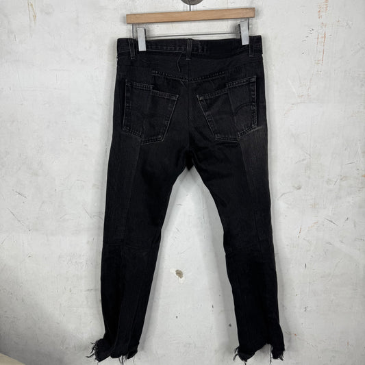 Vetements Reconstructed Black Levis Jeans