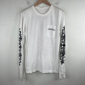 Chrome Hearts Eyechart Dagger L/S T-Shirt