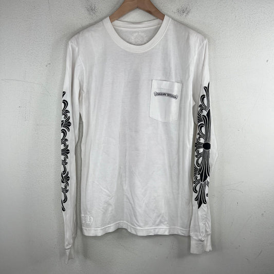 Chrome Hearts Eyechart Dagger L/S T-Shirt