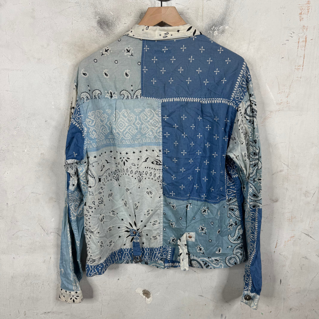 Kapital Patchworked Bandana Trucker Shirt