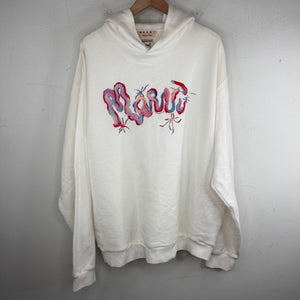 Marni Painted Logo Hoodie