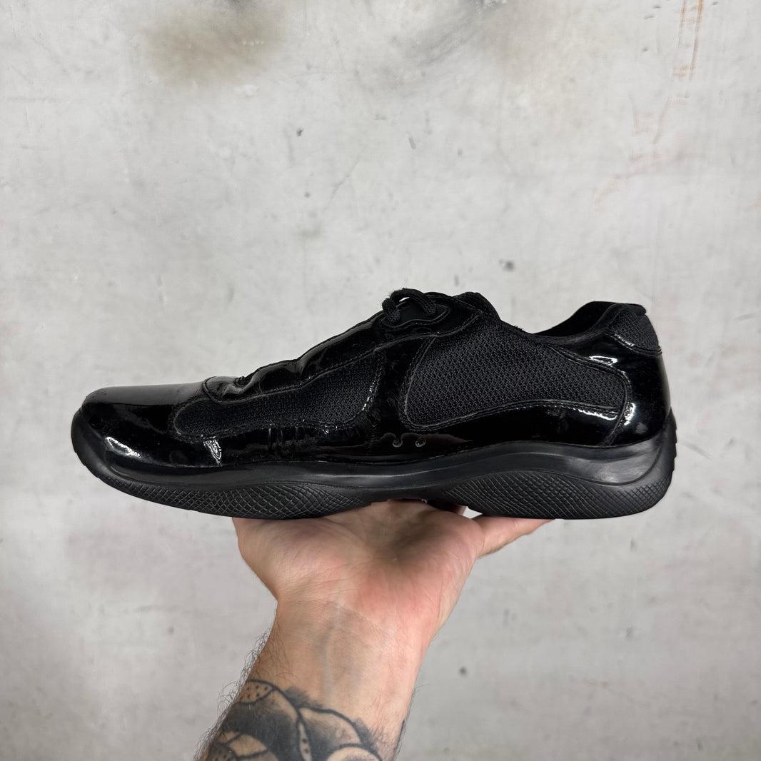 Prada Black Patent America Cups