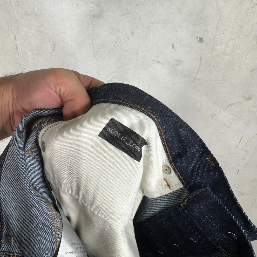 Dior Oblique Monogram Cuffed Jeans