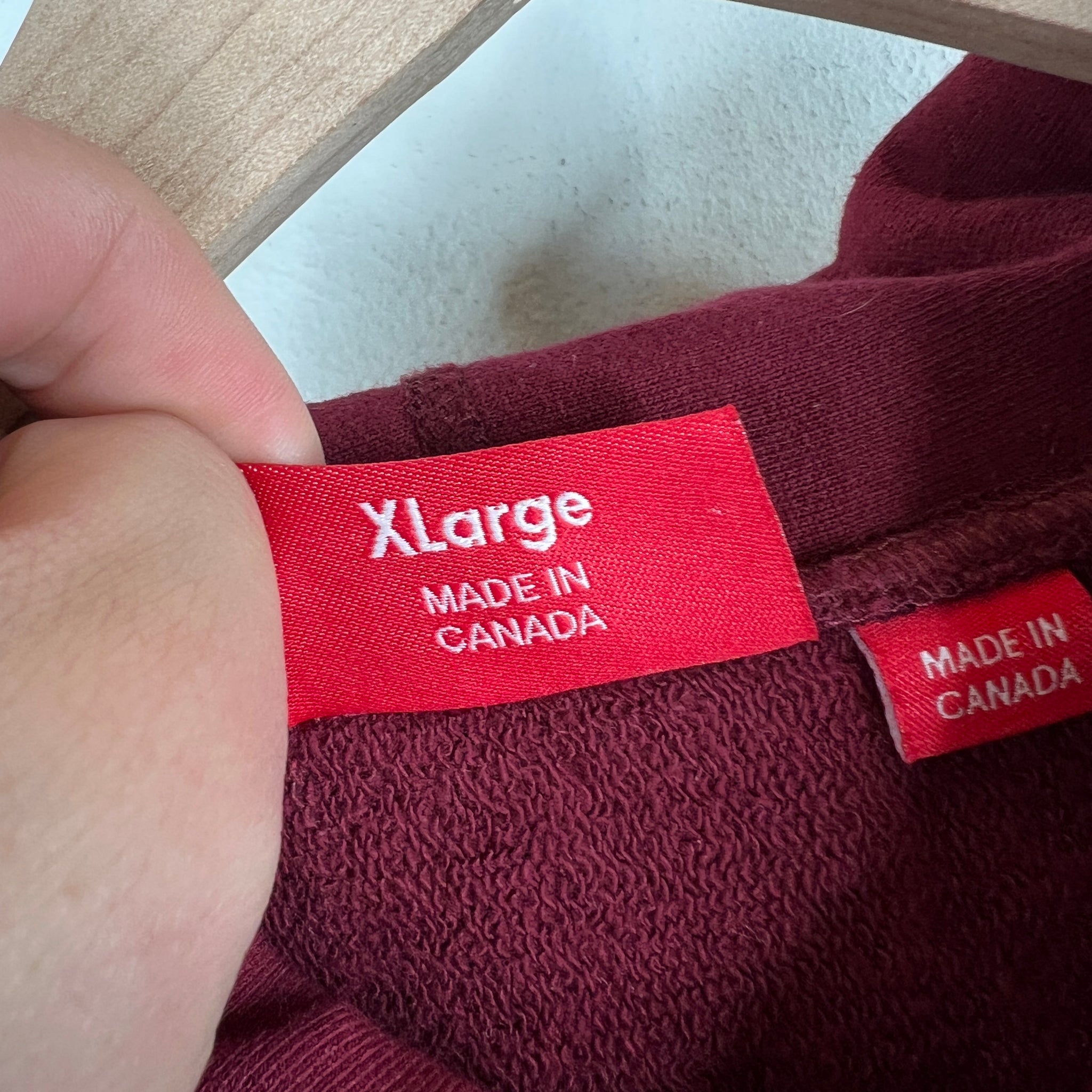 Supreme Kids 40 Oz Maroon Hoodie