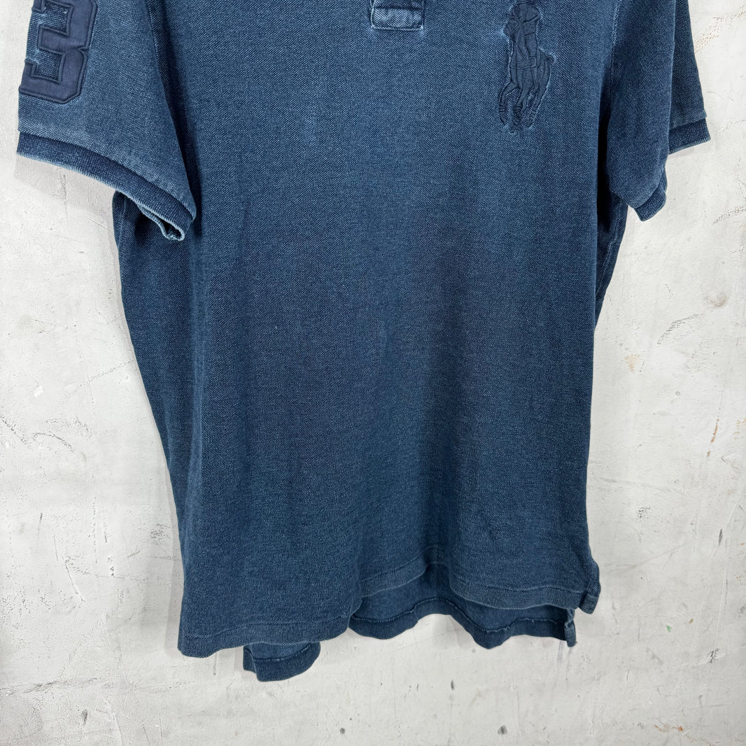 Ralph Lauren Navy Tonal Big Pony Polo
