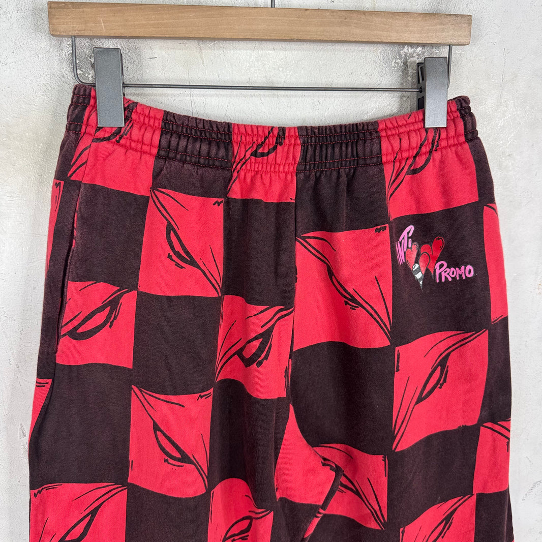 Matty Boy Red 99 Eyes Sweatpants