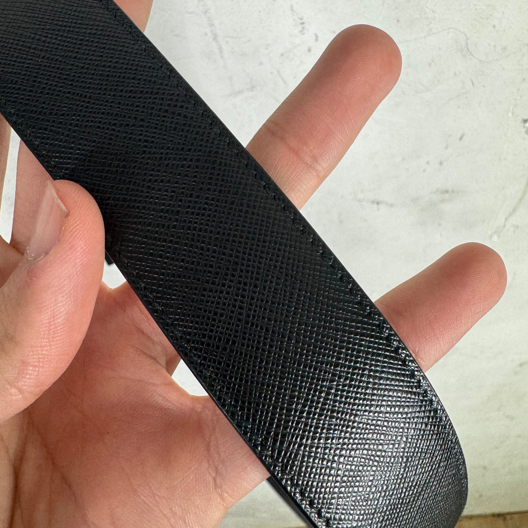 Prada Black Belt