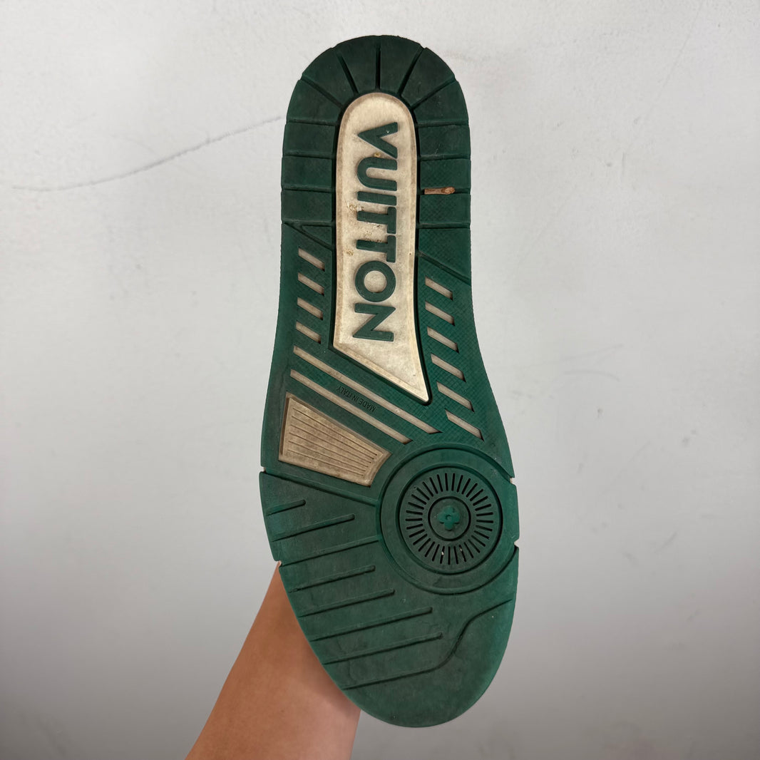 Louis Vuitton Green OG Trainer Low Sneakers