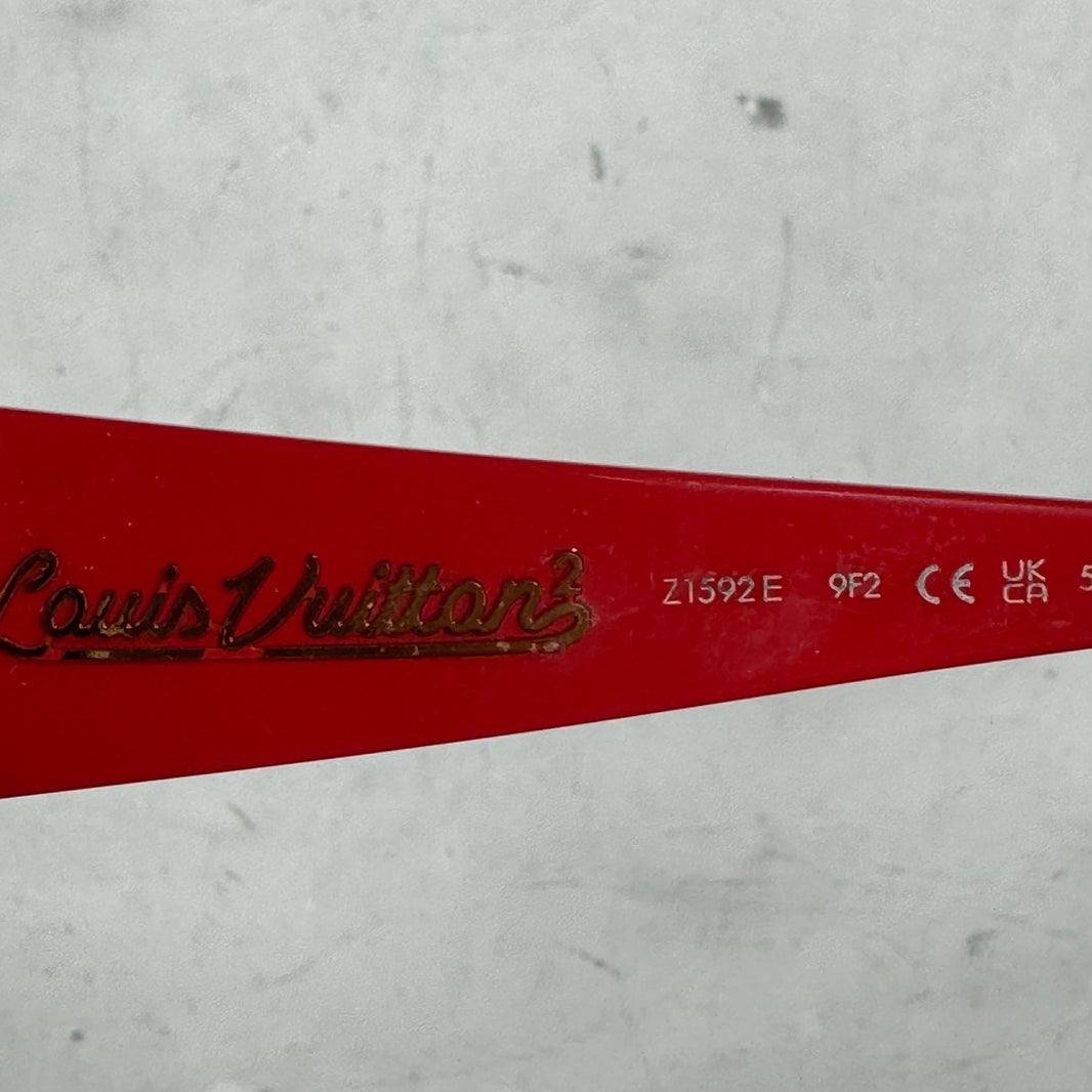 Louis Vuitton Red Zillionaire Sunglasses