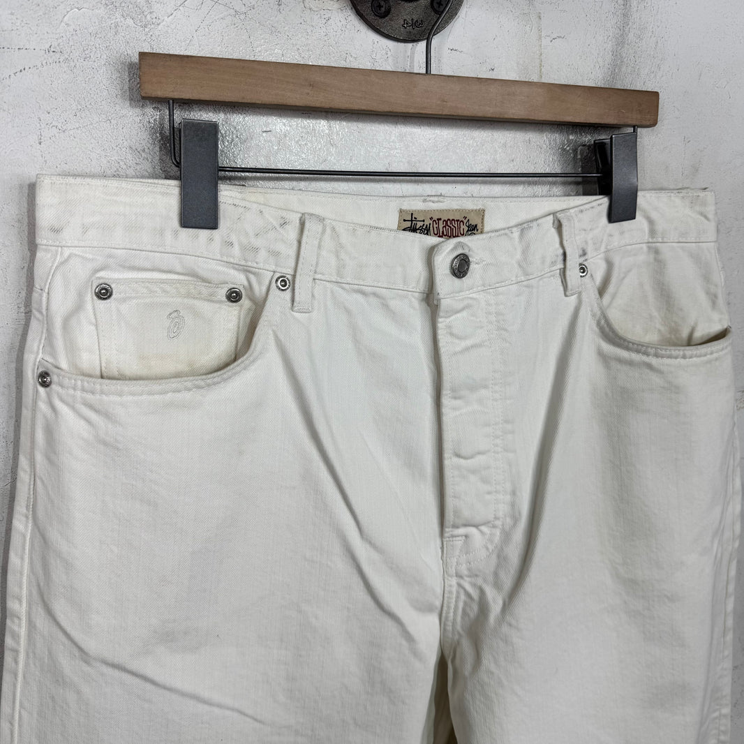 Stussy Classic White Jeans