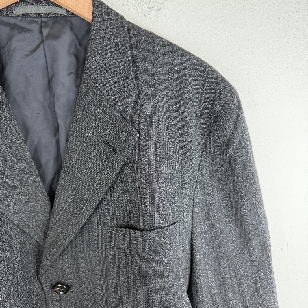 CDG Gray Wool Blazer