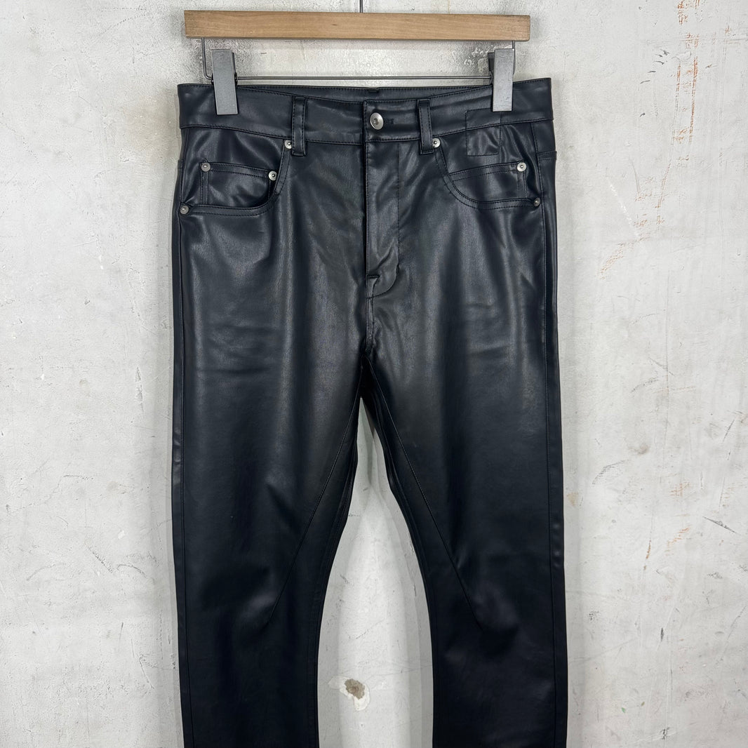DRKSHDW Faux Leather Detroit Cuts