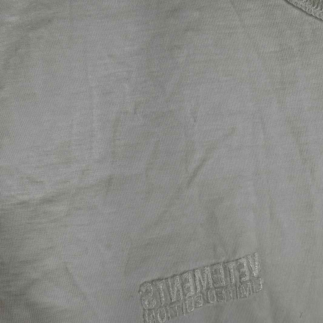 Vetements Inside Out Logo Shirt