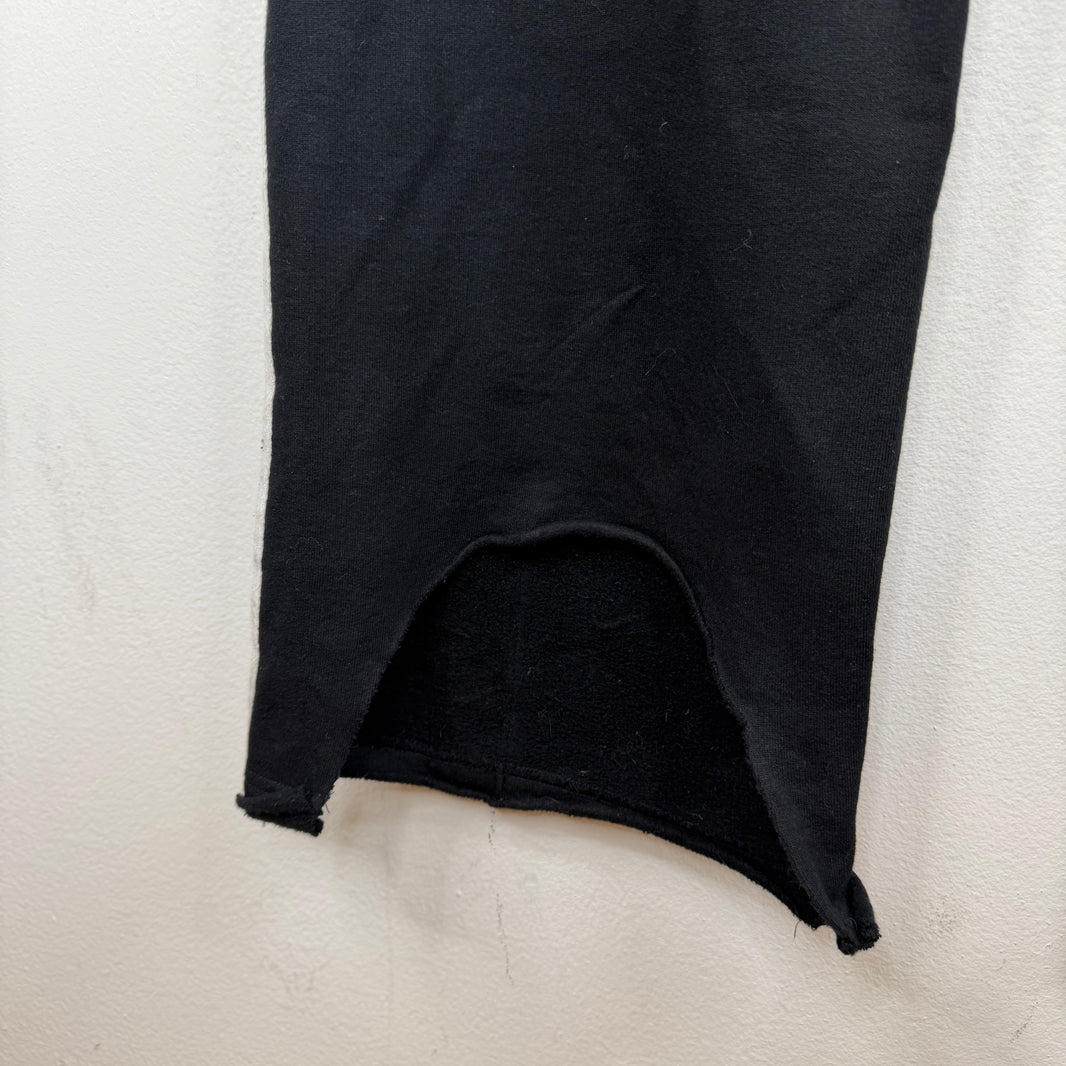 Martine Rose Black Side Stripe Baggy Sweatpants