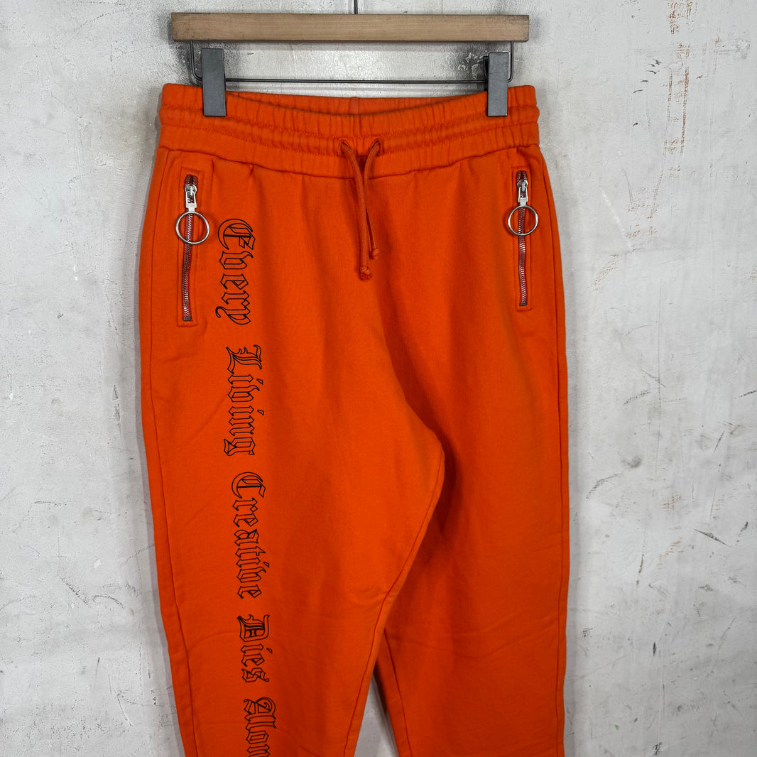 Off White x VLONE Zippered Sweatpants