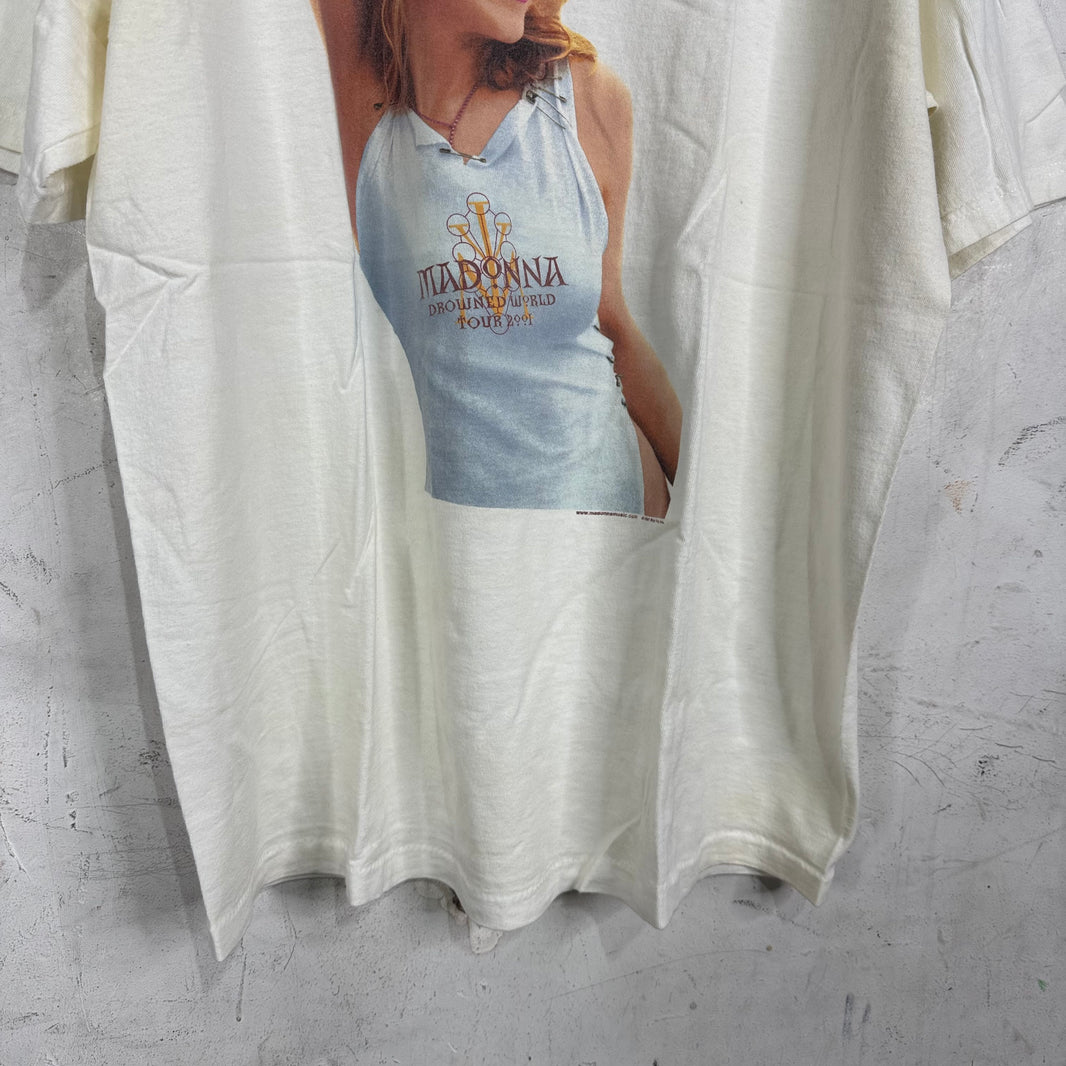 Vintage Madonna Drowned World Tour T-Shirt