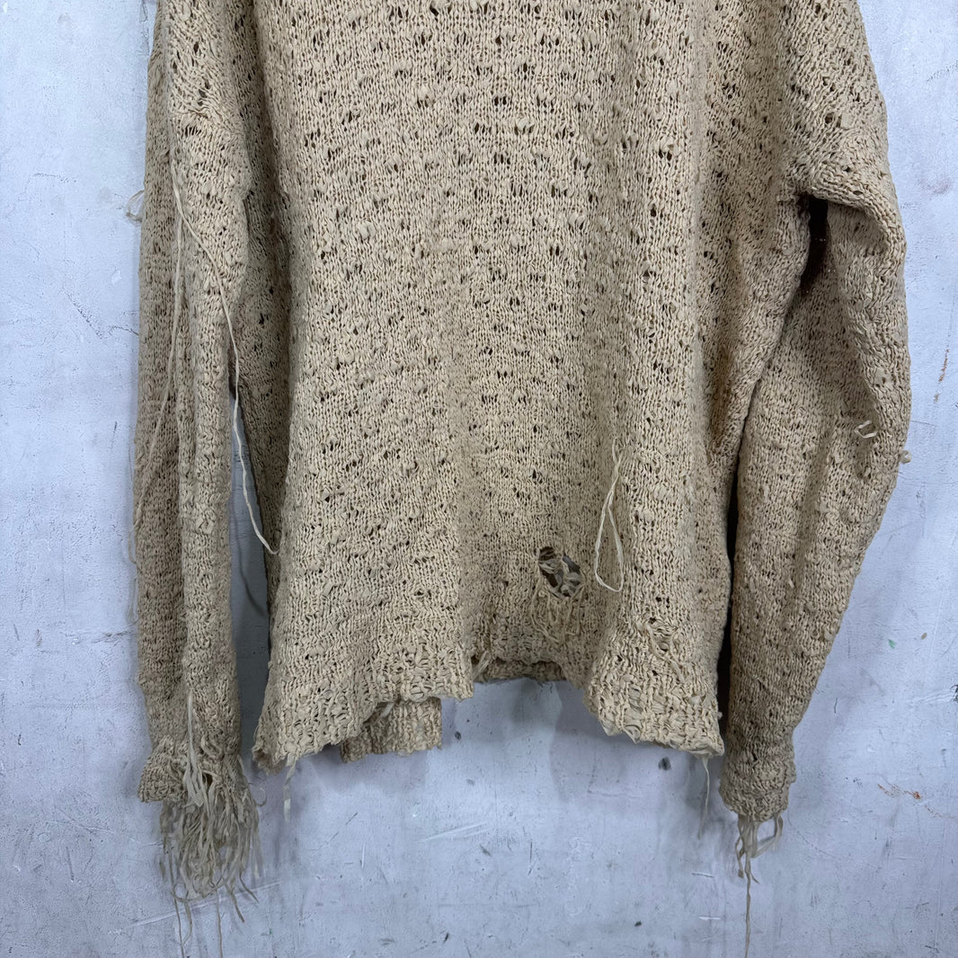 Our Legacy Distressed Popover Roundneck Sweater