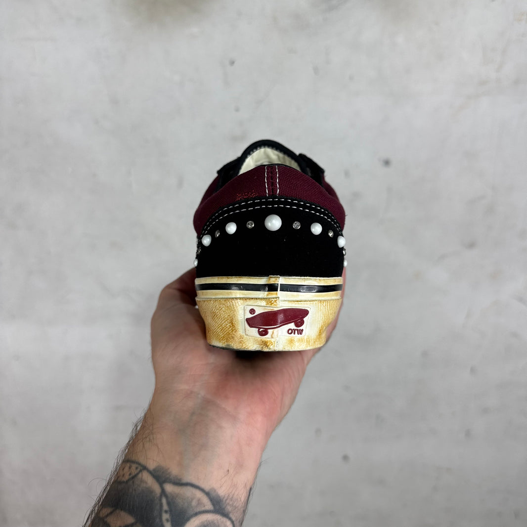 Vans x Satoshi Burgundy Pearlized Old Skools