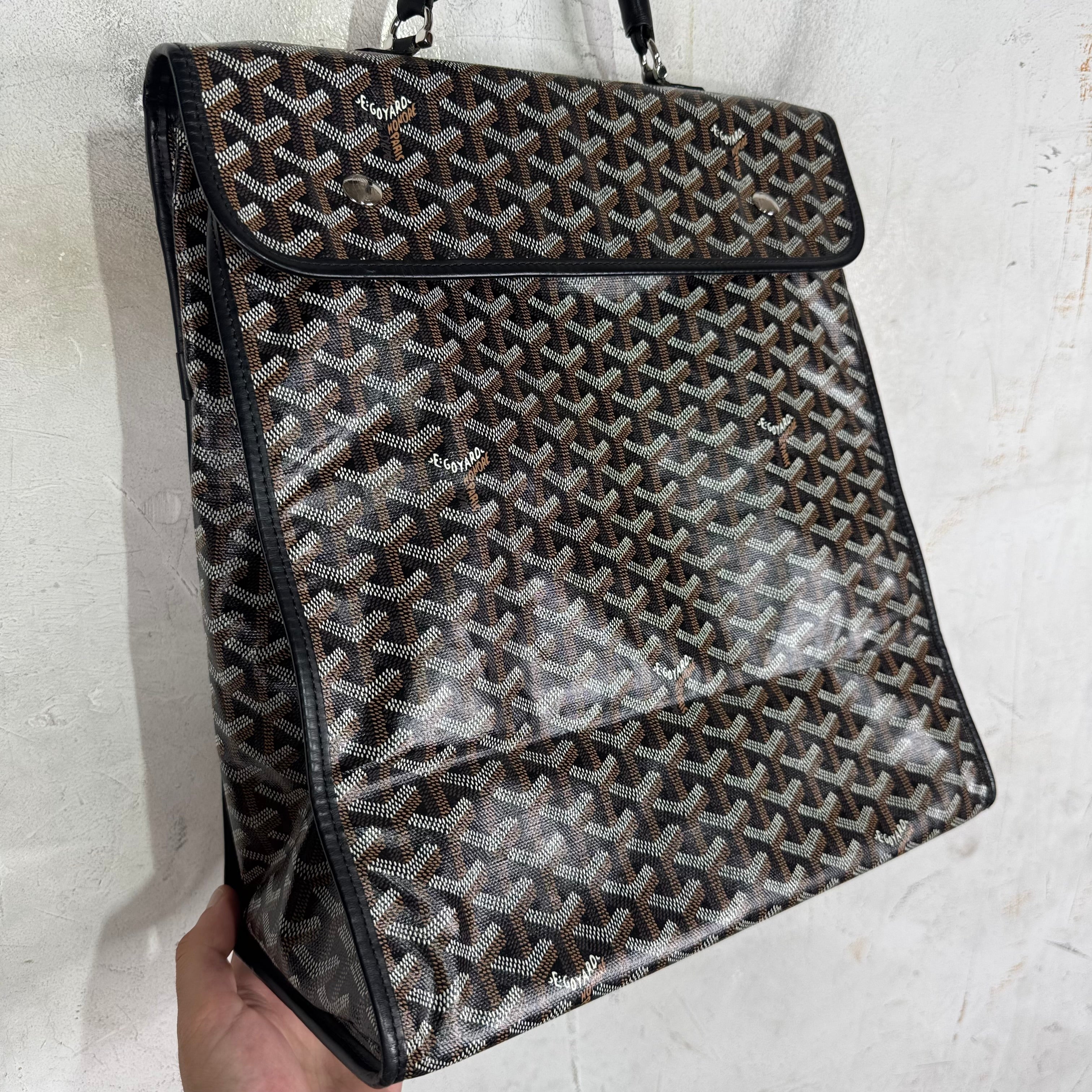 Goyard Black Saint Leger Backpack – www.Lukes.store