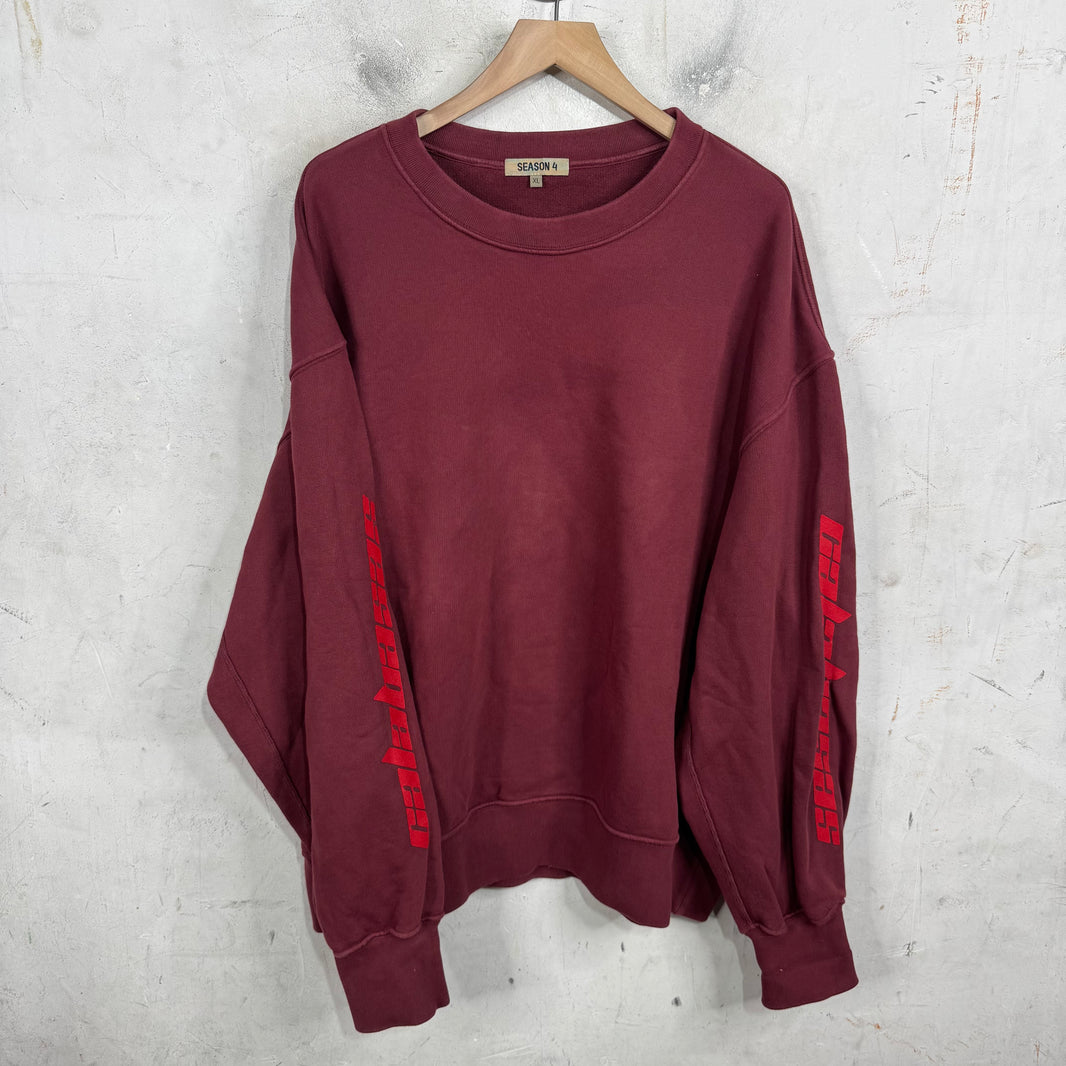 Yeezy Red Calabasas Crewneck