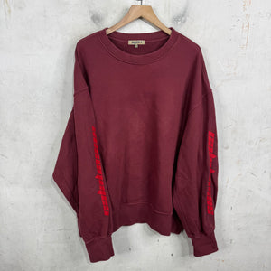 Yeezy Red Calabasas Crewneck