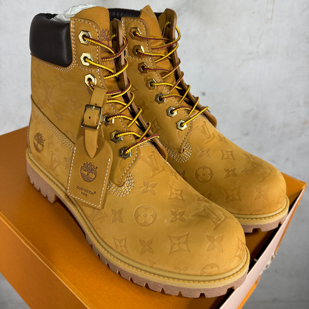 Louis Vuitton x TImberland Wheat 6in Boots DS