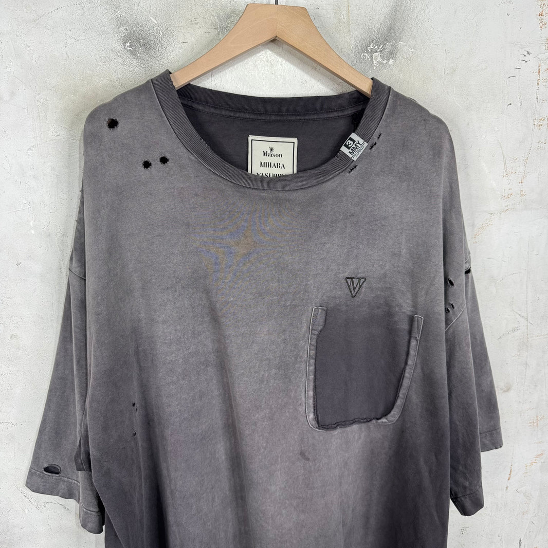 Maison Mihara Yasuhiro Faded Oversized Pocket T-Shirt