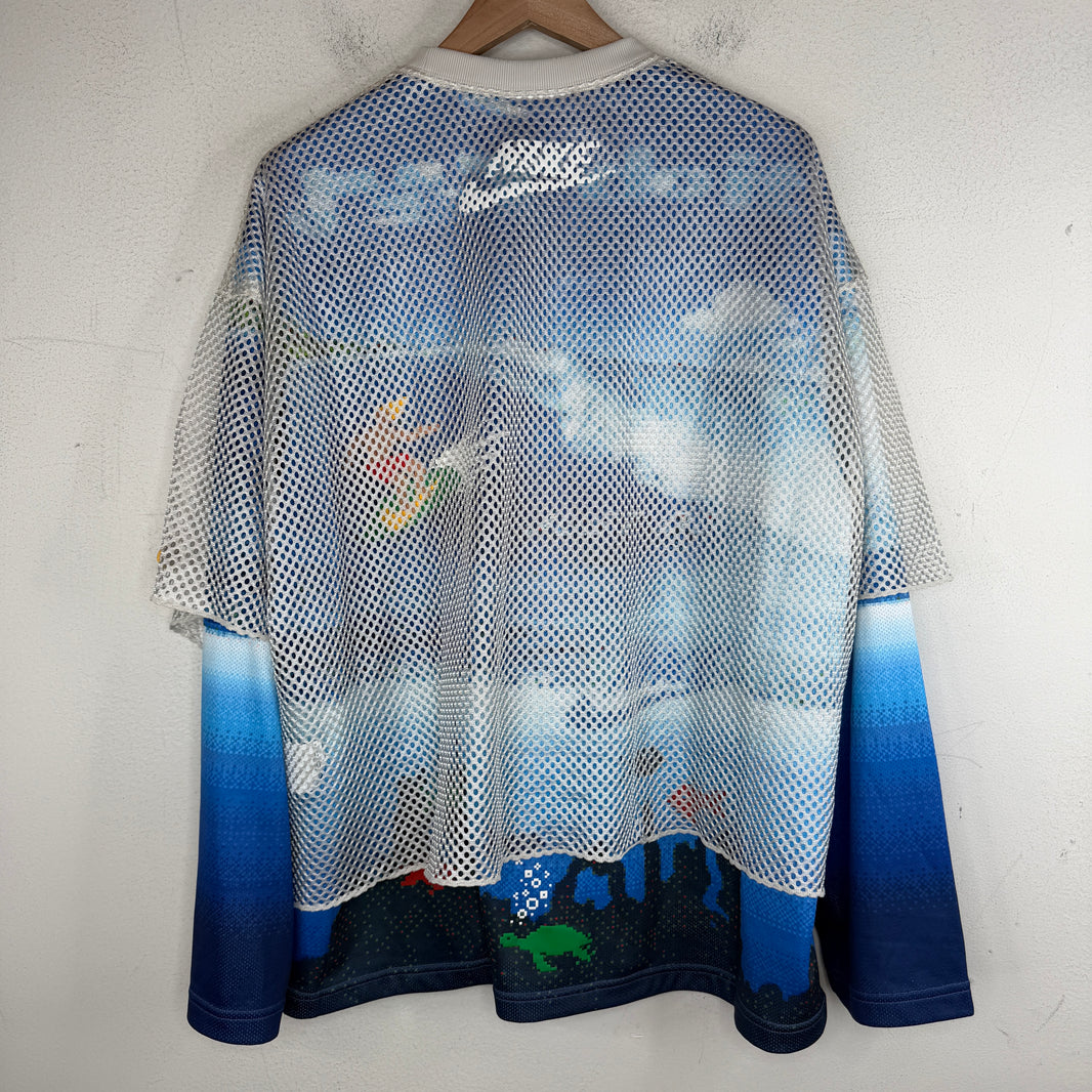 CPFM Nike Blue Double Layer Jersey