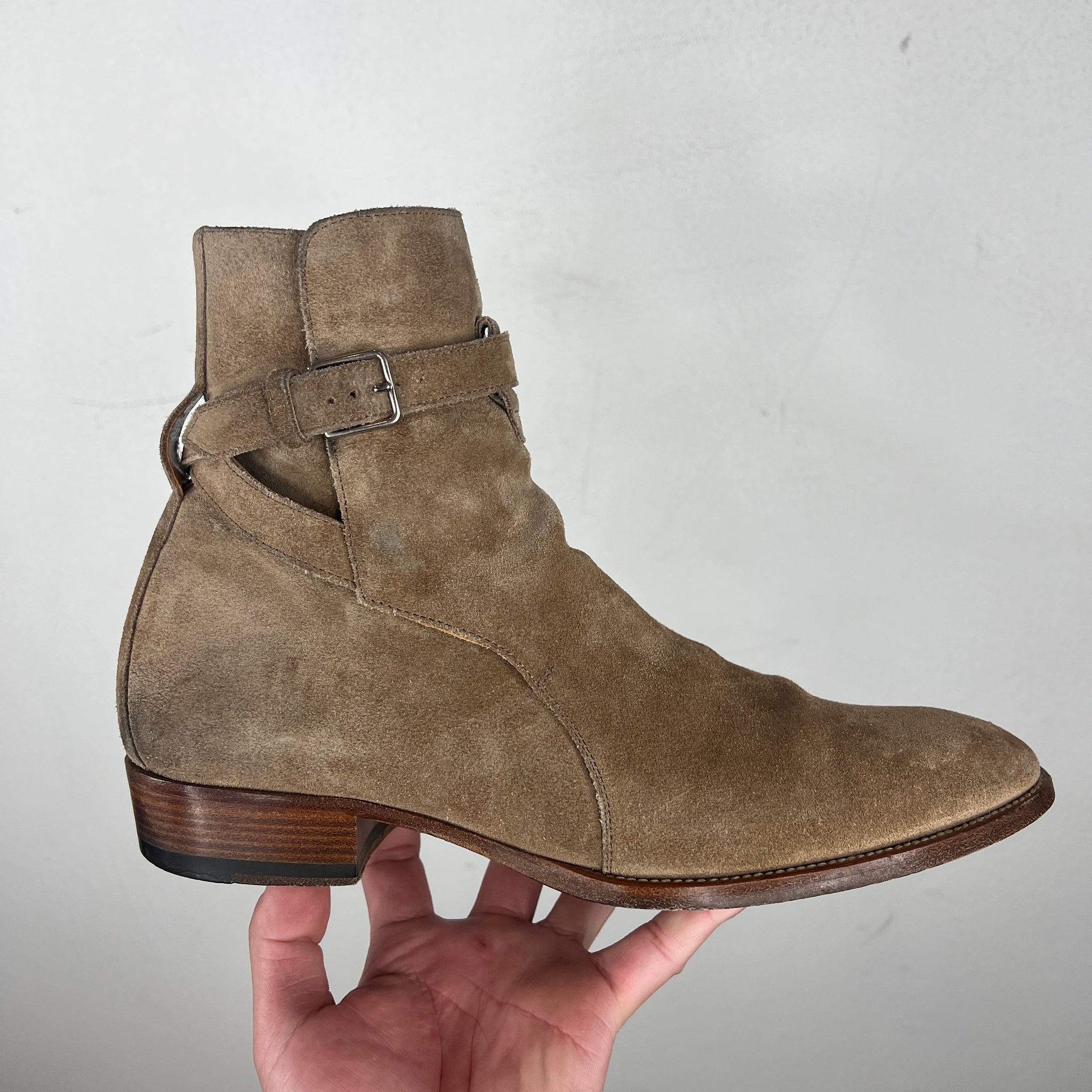 Saint Laurent Wyatt Jodhpur Boots