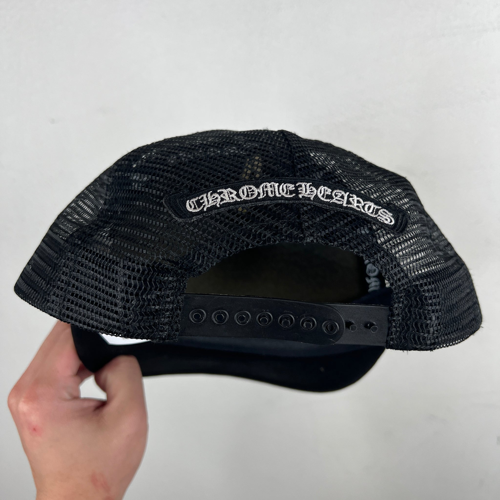 Chrome Hearts Triple Cross Hollywood Trucker Hat