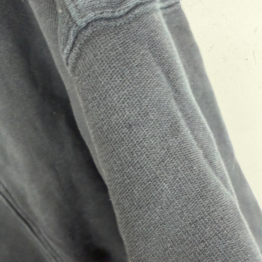 Balenciaga Heavy Thick Zip-Up Hoodie