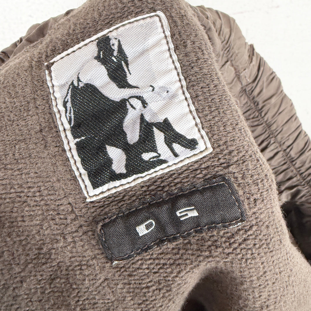 DRKSHDW Brown Fleece Sweatpants