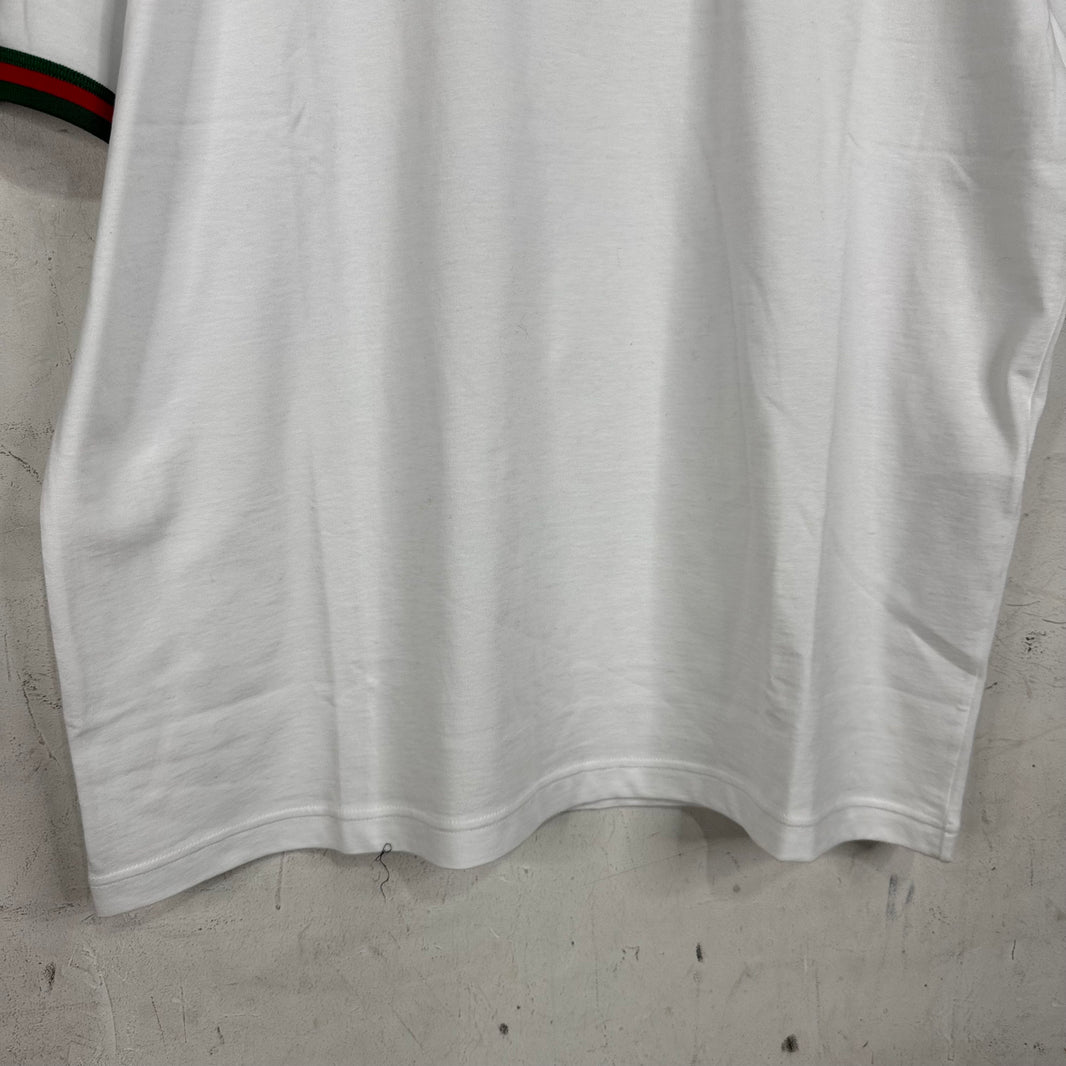 Gucci Webbed Ringer T-Shirt