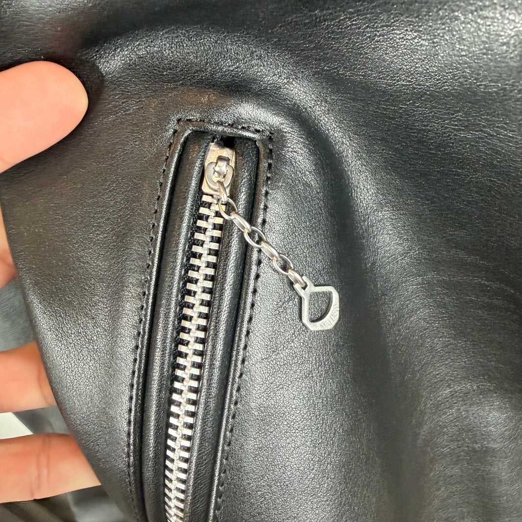 Stussy Junya Watanabe CDG Black Leather Jacket