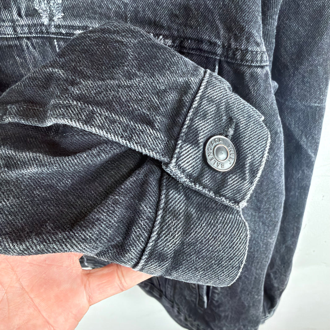 Balenciaga Faded 3B Trucker Jacket