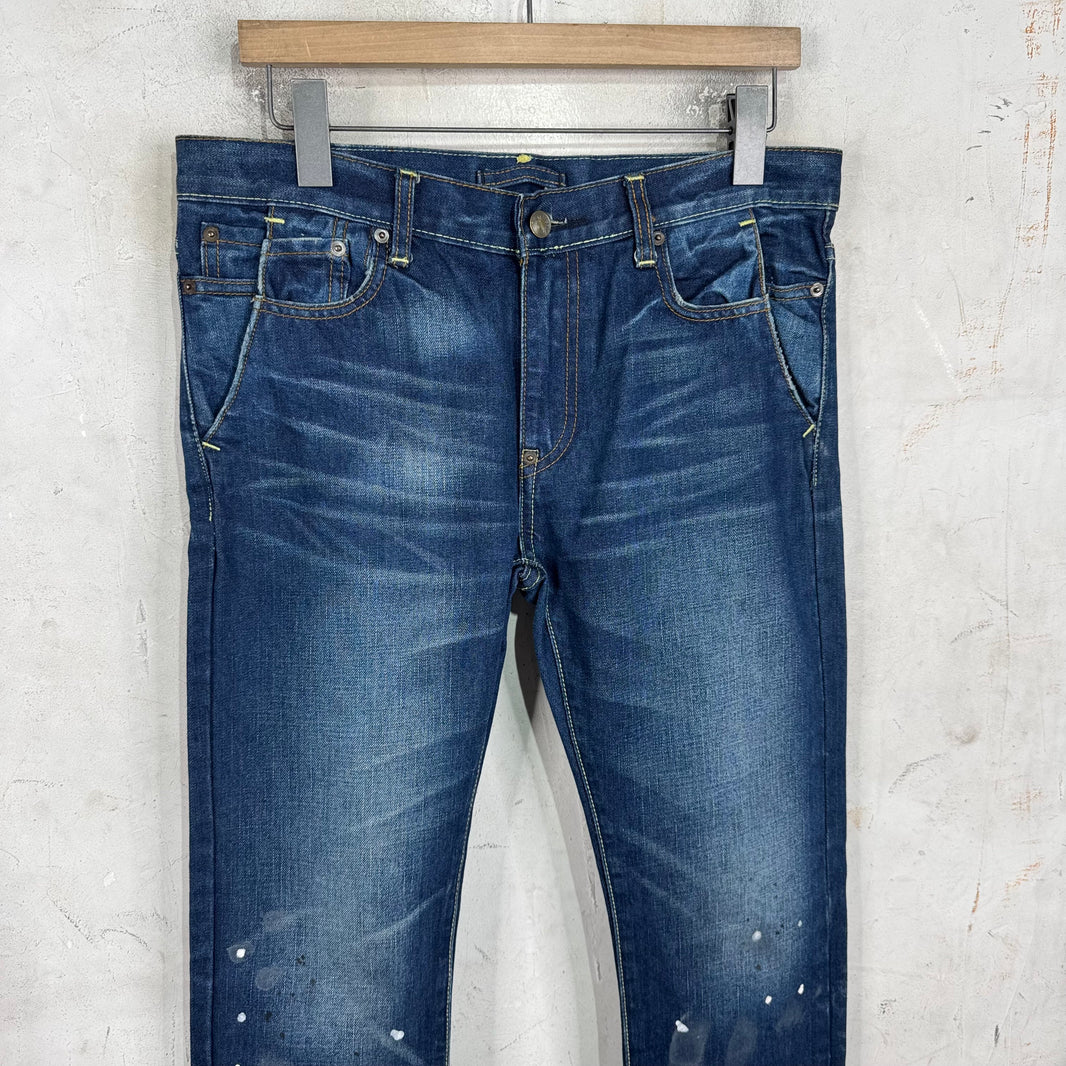Maison Mihara Yasuhiro Double Pocket Painter Skinny Jeans