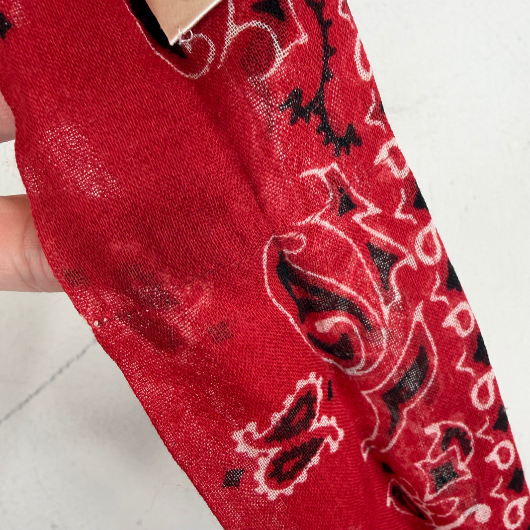 Saint Laurent Red Bandana