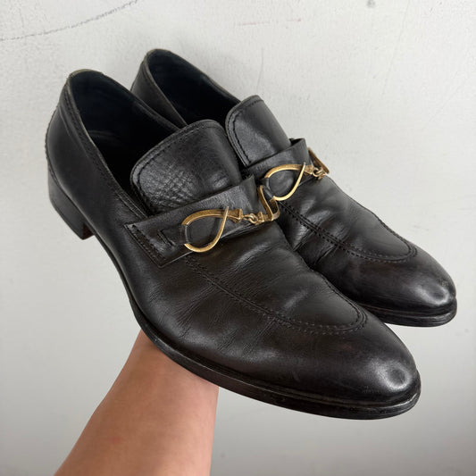 Gucci Twisted Horsebit Loafers