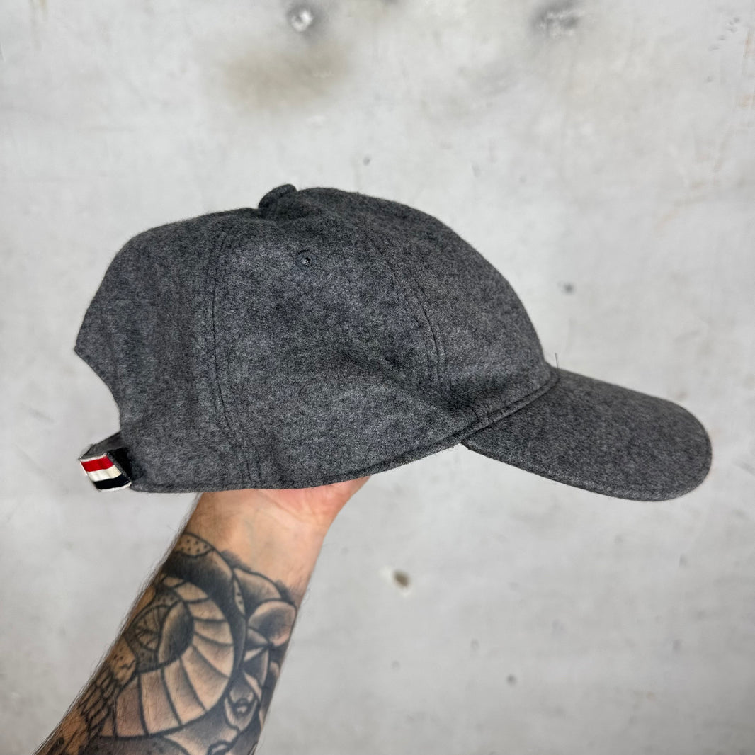 Thom Browne Grey Wool Hat