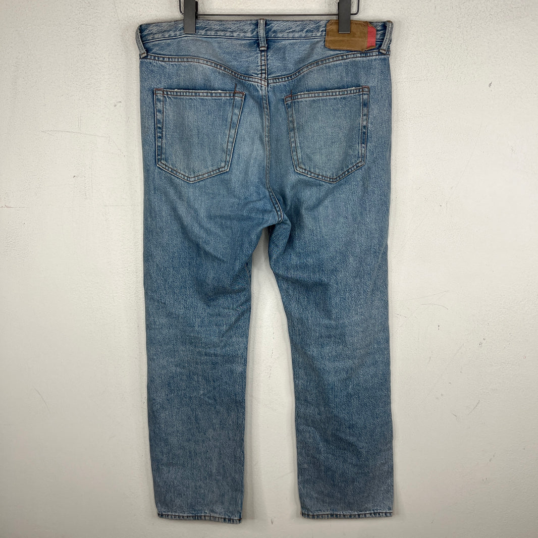 Acne Studios Bla Konst 2003 Blue Trash Denim Jeans