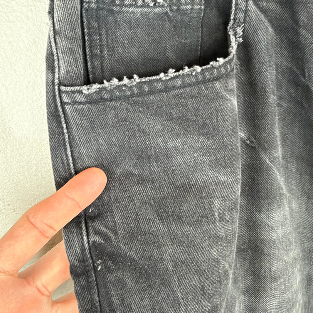 Alexander Digenova Black Distressed Jeans